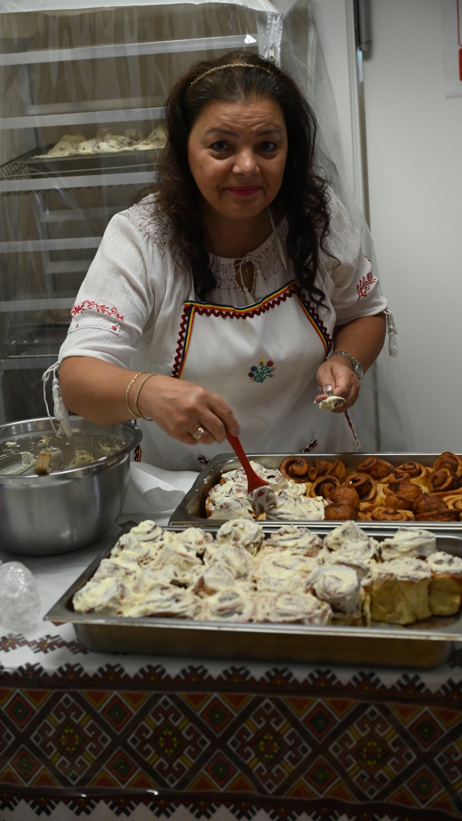 Food prepared for the May 31, 2026 parish feast