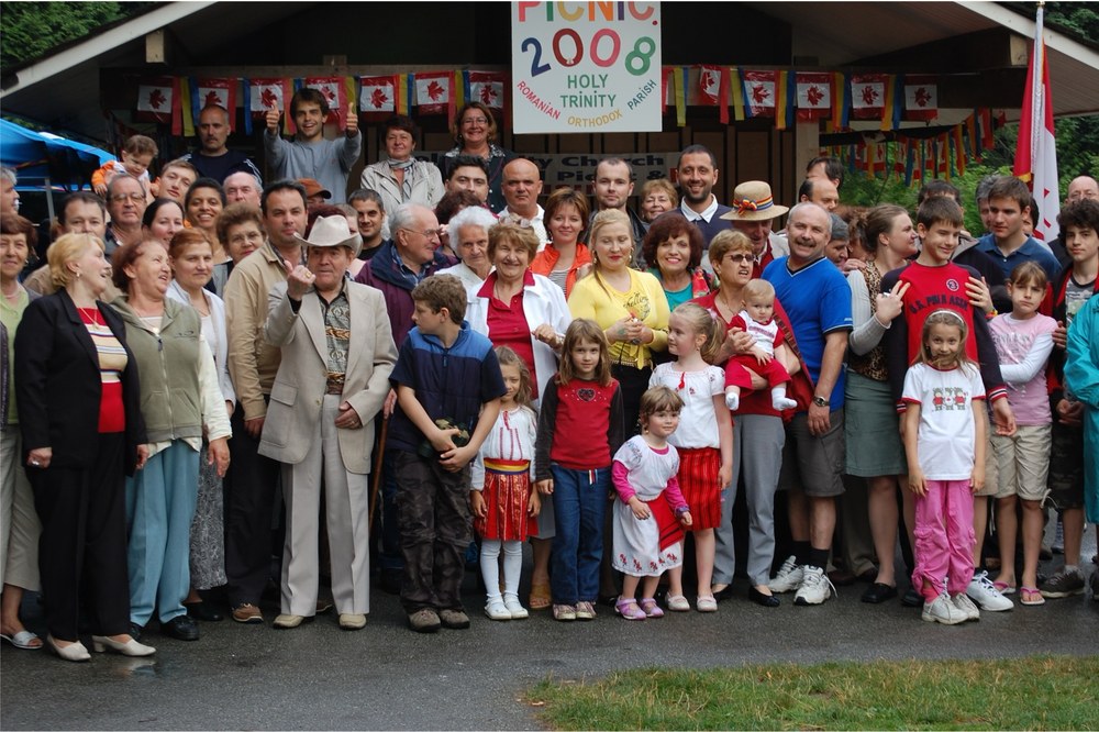 Parish picnic in Stanley Park